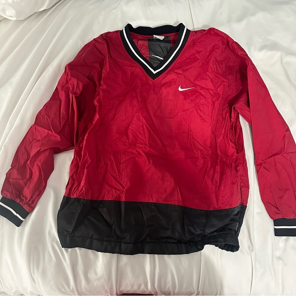 Nike Red vintage windbreaker